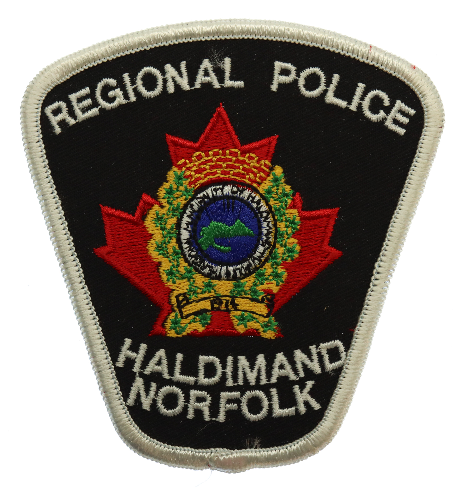 Canadian Regional Police Haldimand Norfolk Cloth Patch Badge