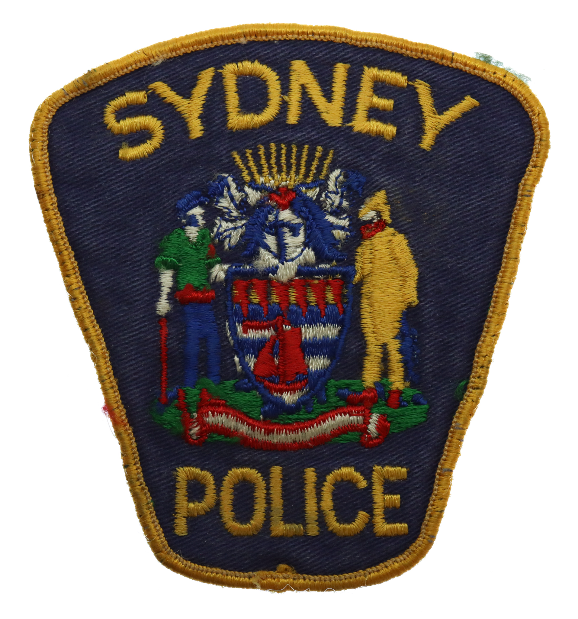 Canadian Sydney Police Cloth Patch Badge