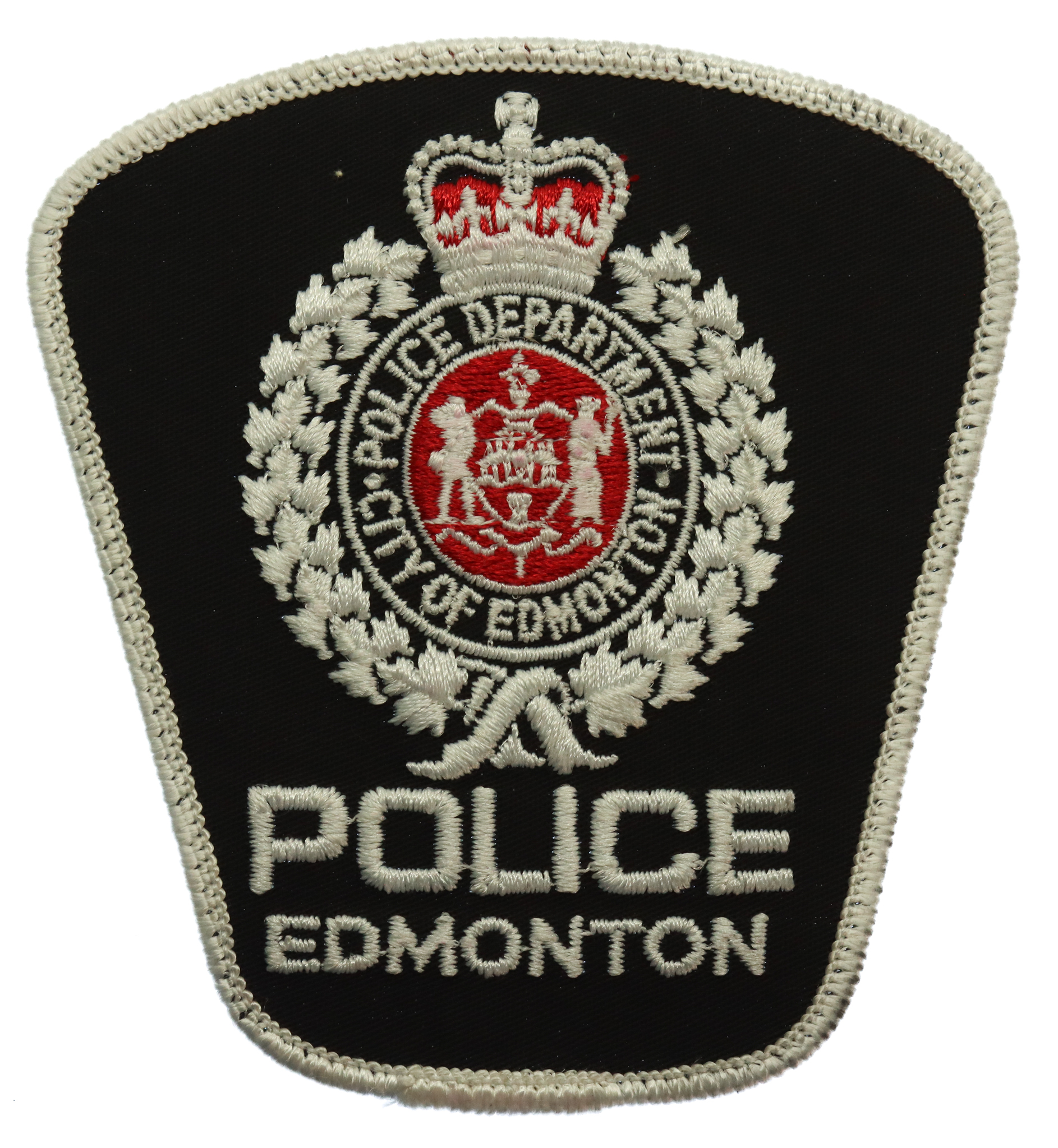 Canadian Edmonton Police Cloth Patch Badge