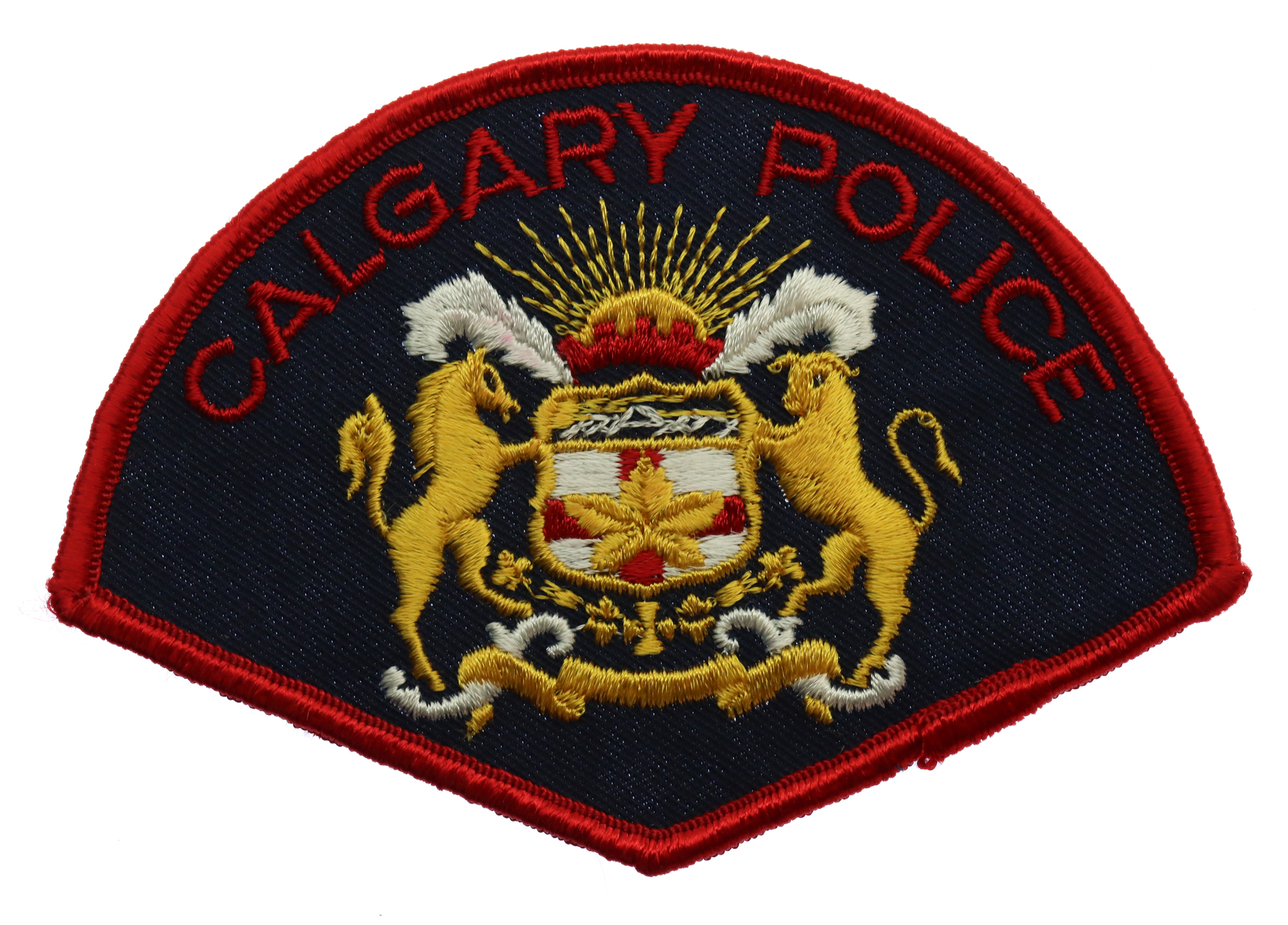 Canadian Calgary Police Cloth Patch Badge
