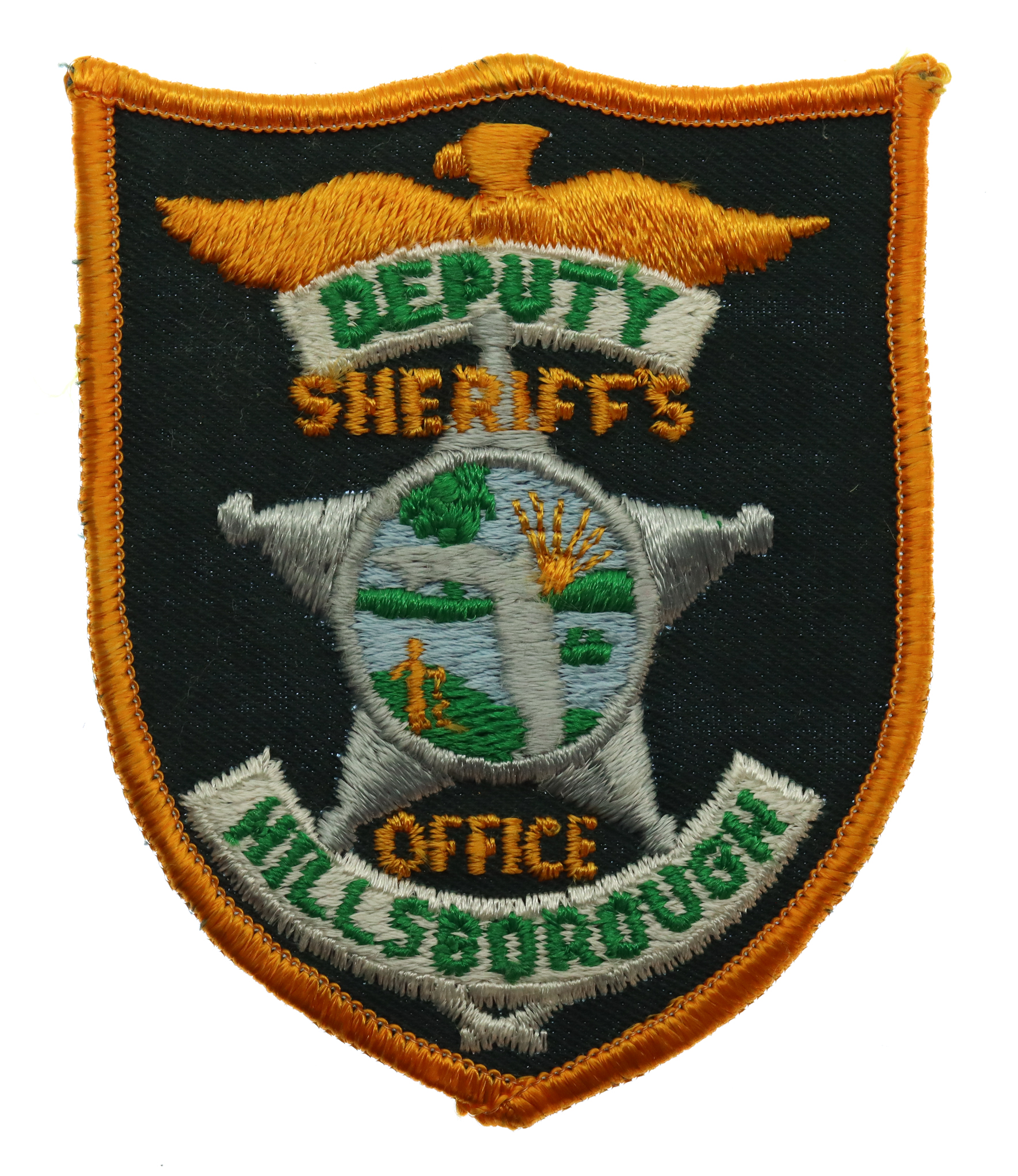United States Hillsborough Deputy Sheriff's Office Cloth Patch Badge