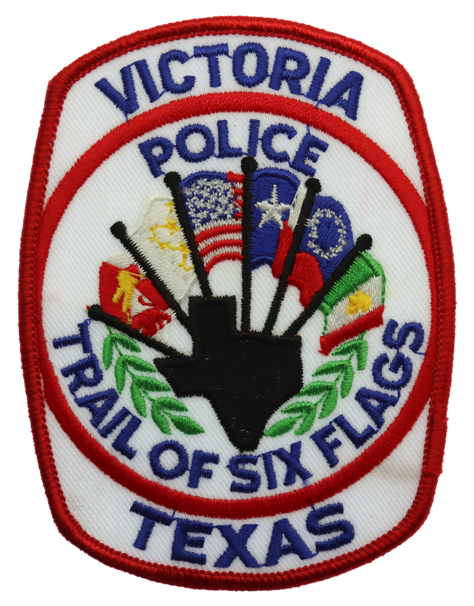 United States Victoria Police Texas Cloth Patch Badge