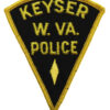 United States Keyser W. VA. Police Cloth Patch Badge