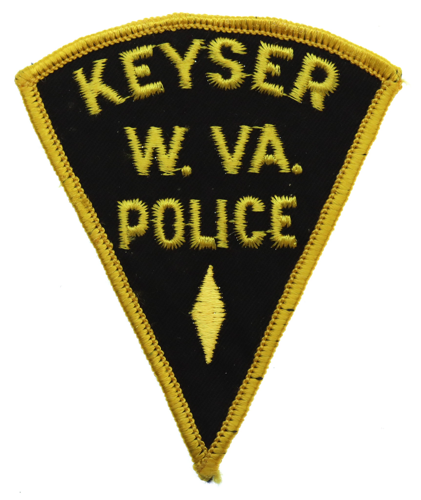 United States Keyser W. VA. Police Cloth Patch Badge