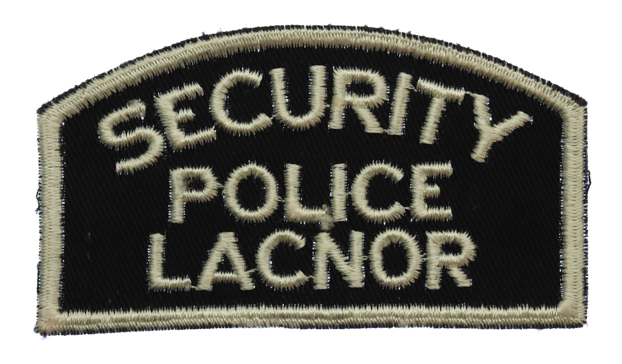 Security Police Lacnor Cloth Patch Badge