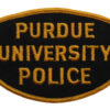 United States Purdue University Police Cloth Patch Badge
