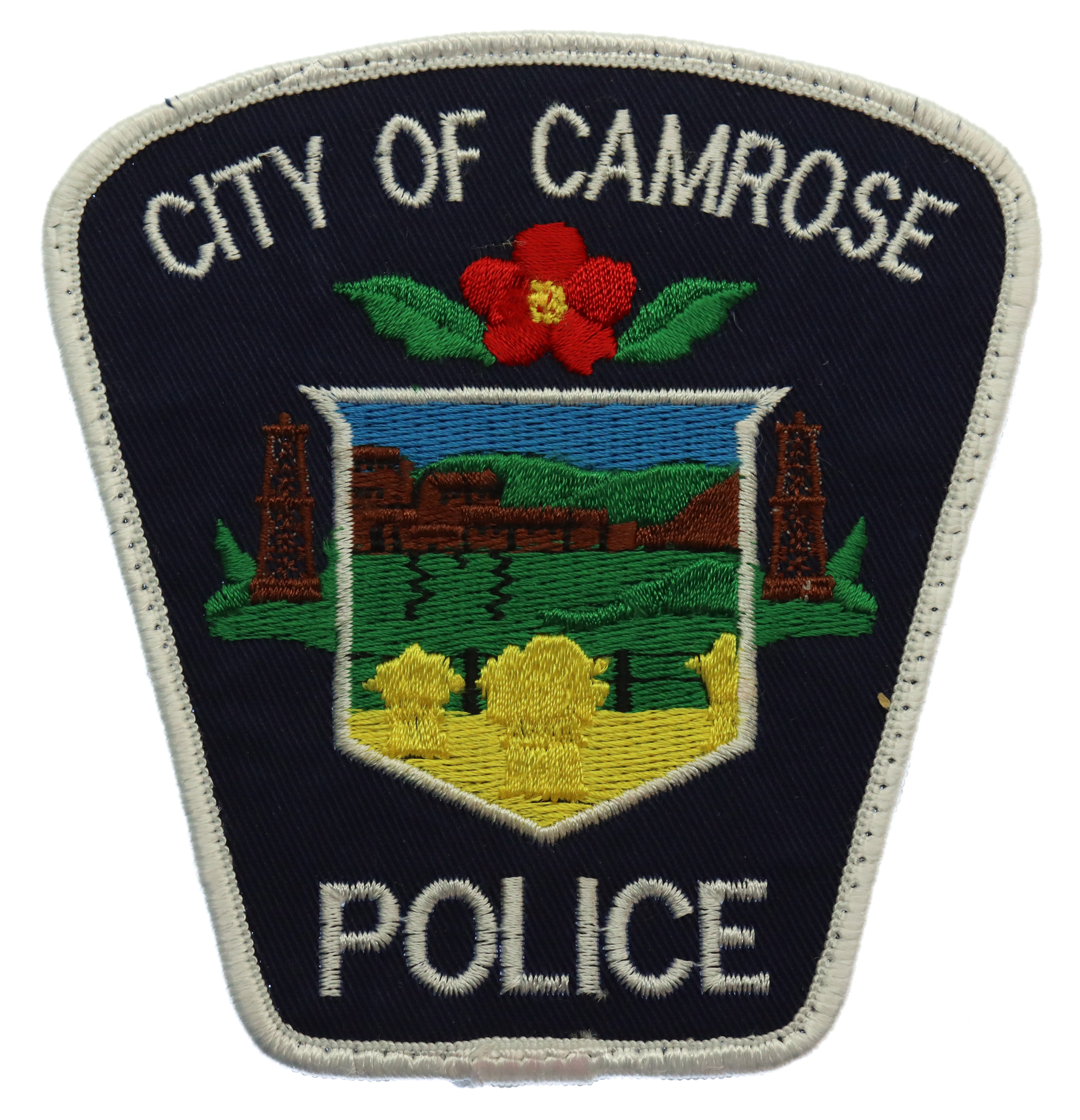 Canadian City of Camrose Police Cloth Patch Badge