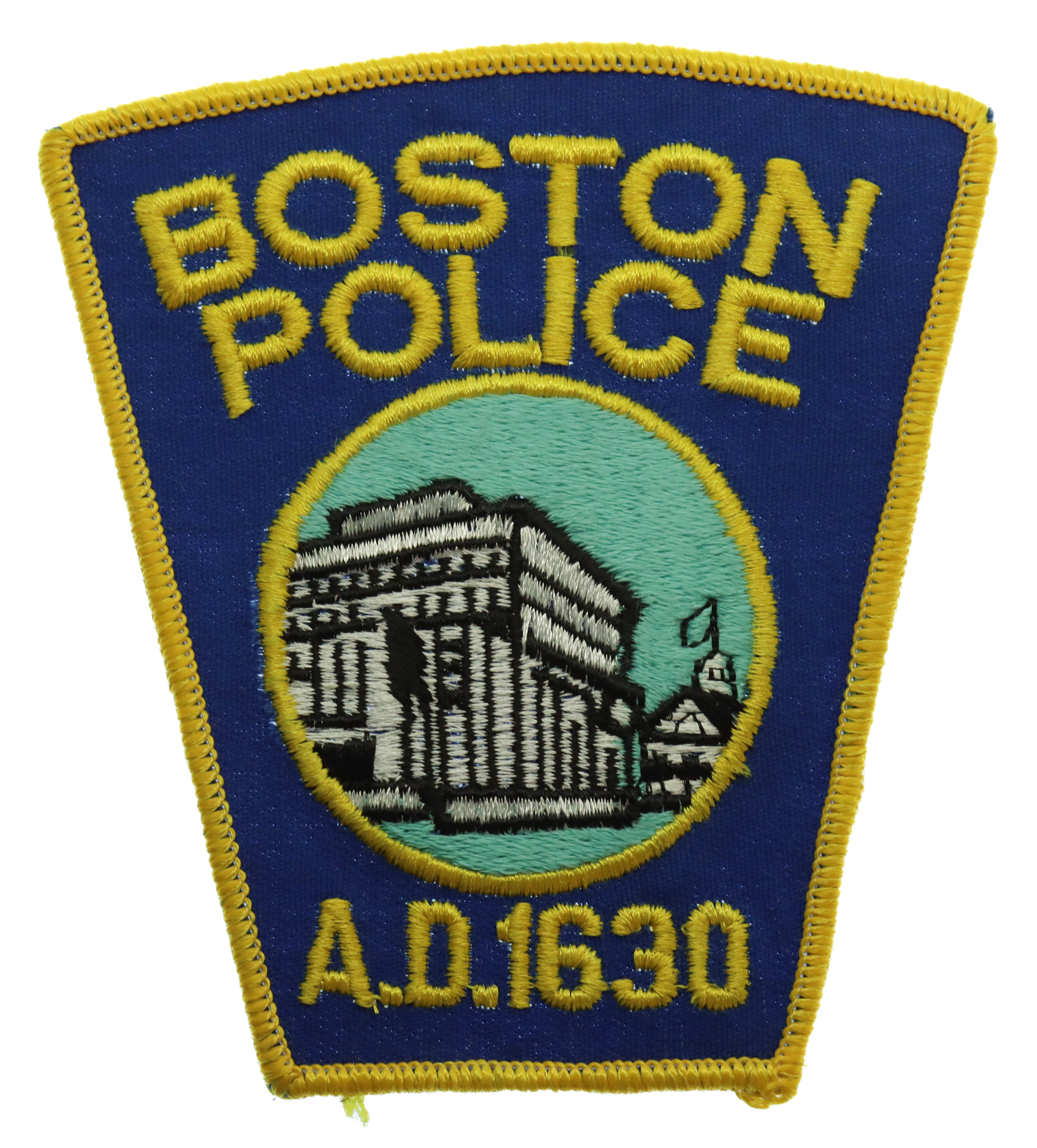 United States Boston Police Cloth Patch Badge