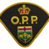 Canadian Ontario Provincial Police Cloth Patch Badge