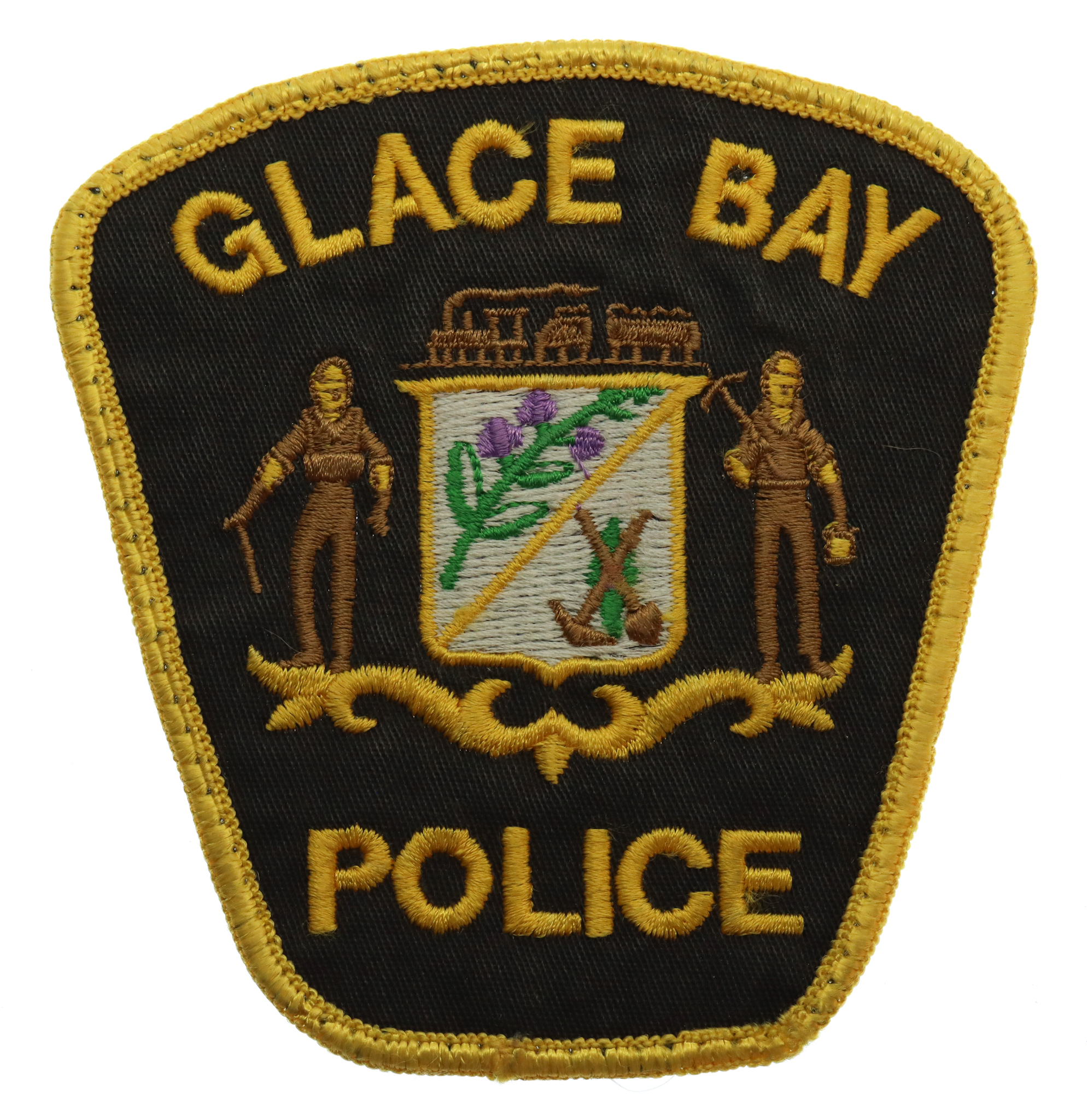Canadian Glace Bay Police Cloth Patch Badge