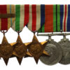 WW2 and Territorial Efficiency Medal Group of Seven - Cpl. L. Staples, Notts Sherwood Rangers Yeomanry