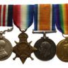 WW1 Passchendaele Military Medal Group of Four - Sjt. W.D. Stewart, 2nd Bn. London Regiment