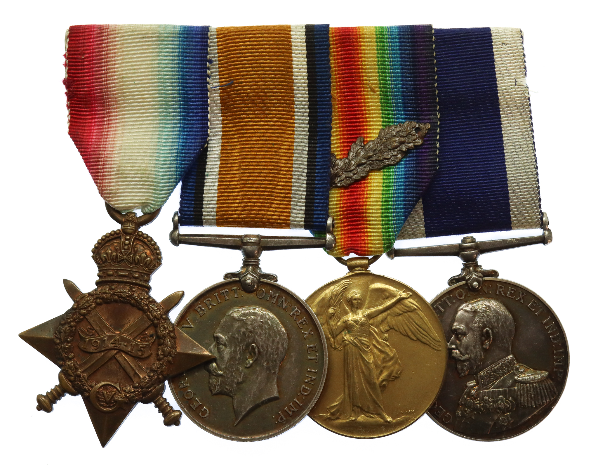 WW1 Battle of Jutland Mentioned In Despatches Medal Group - Tel. Lt. Cdr. S. Lewington, HMS Iron Duke, Royal Navy