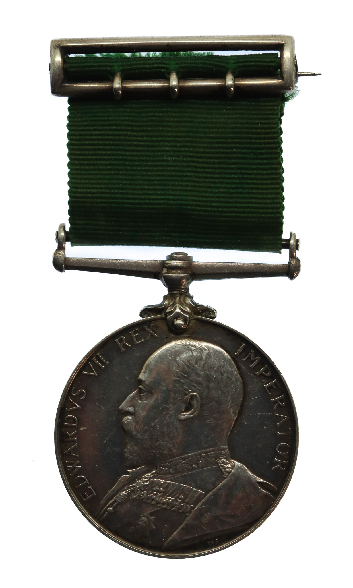 Edward VII Volunteer Long Service & Good Conduct Medal - Pte. R. Stacey, 2nd V.B. Royal Sussex Regiment