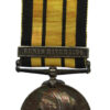 East and West Africa Medal (Clasp - Benin River 1894) - J.R. Davies, Ch. Car. Mte. Royal Navy, H.M.S. Philomel