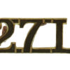 27th Lancers (27L) Shoulder Title