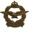 South African Air Force (S.A.A.F.) Cap Badge - King's Crown