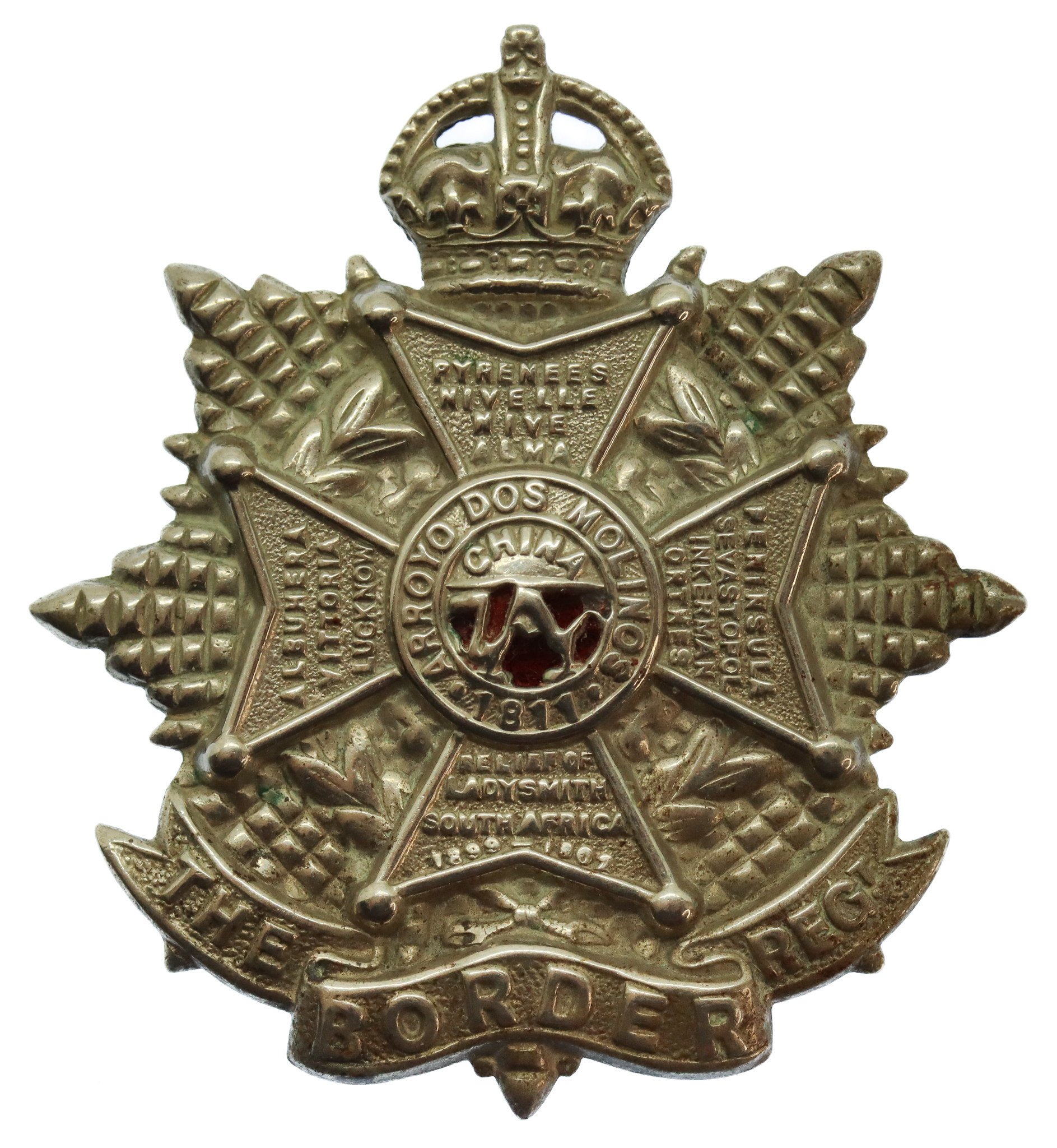 Border Regiment Cap Badge - King's Crown