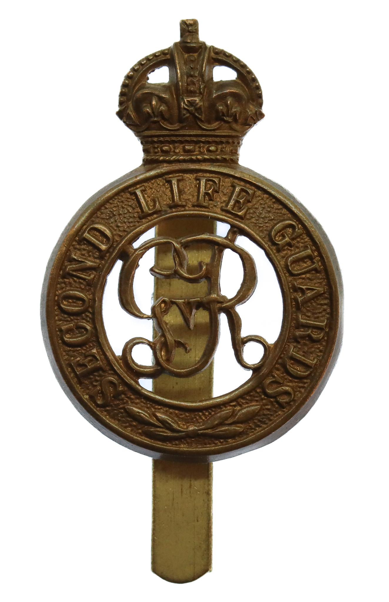 George V Second Life Guards Cap Badge