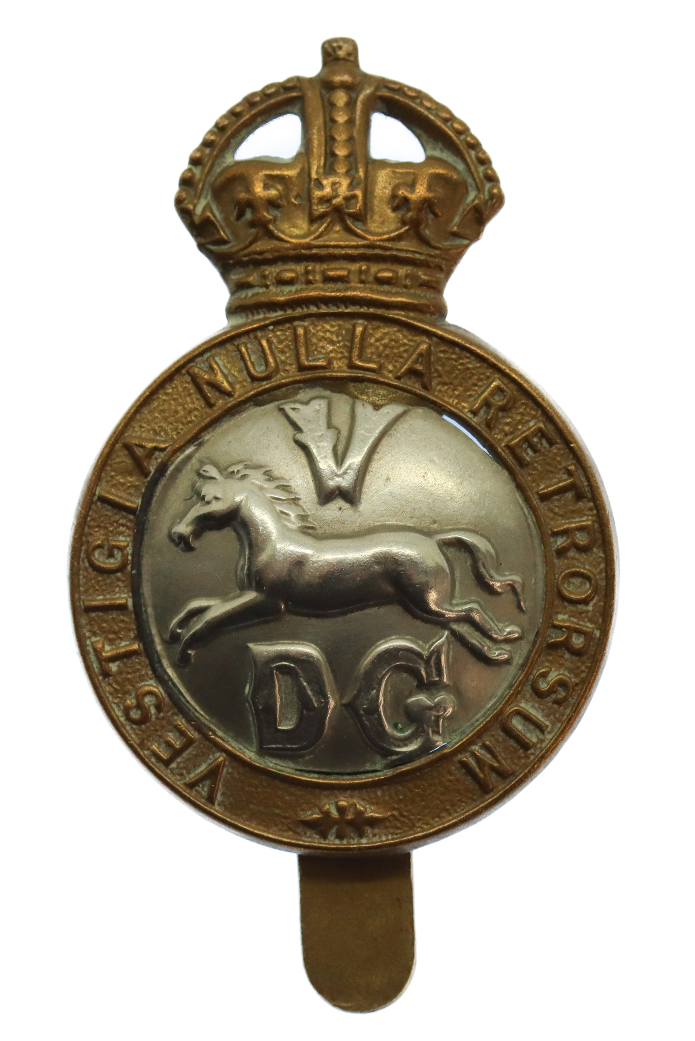 5th Dragoon Guards Cap Badge - King's Crown