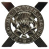 Lowland Brigade Anodised (Staybrite) Cap Badge