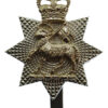 The Queen's Royal Surrey Regiment Anodised (Staybrite) Cap Badge