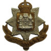 East Surrey Regiment Cap Badge - King's Crown