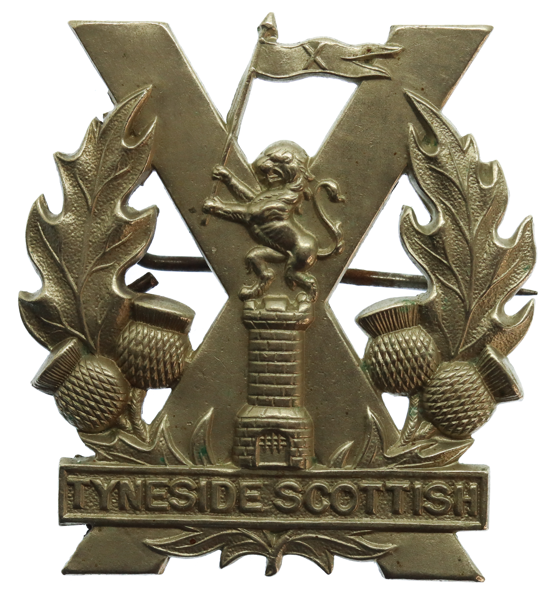 Tyneside Scottish Cap Badge (2nd Pattern)