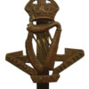 Royal Irish Regiment Cap Badge - King's Crown
