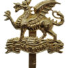 East Kent Regiment (The Buffs) Anodised (Staybrite) Cap Badge