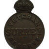 WW1 Surrey Veteran Reserve Lapel Badge - King's Crown