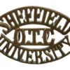 Sheffield University O.T.C. (SHEFFIELD/O.T.C./UNIVERSITY) Shoulder Title