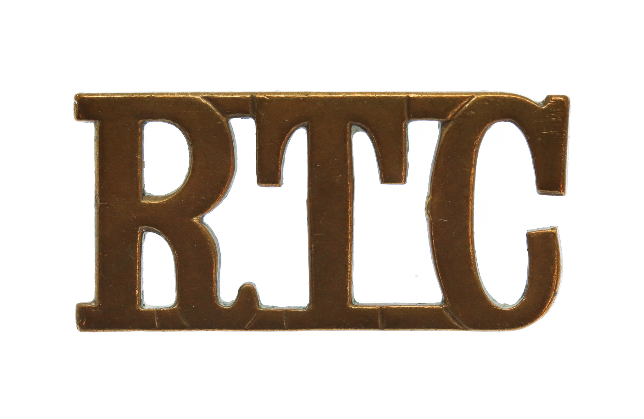 Royal Tank Corps (R.T.C.) Shoulder Title