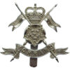 Queen's Own Yorkshire Yeomanry Anodised (Staybrite) Cap Badge