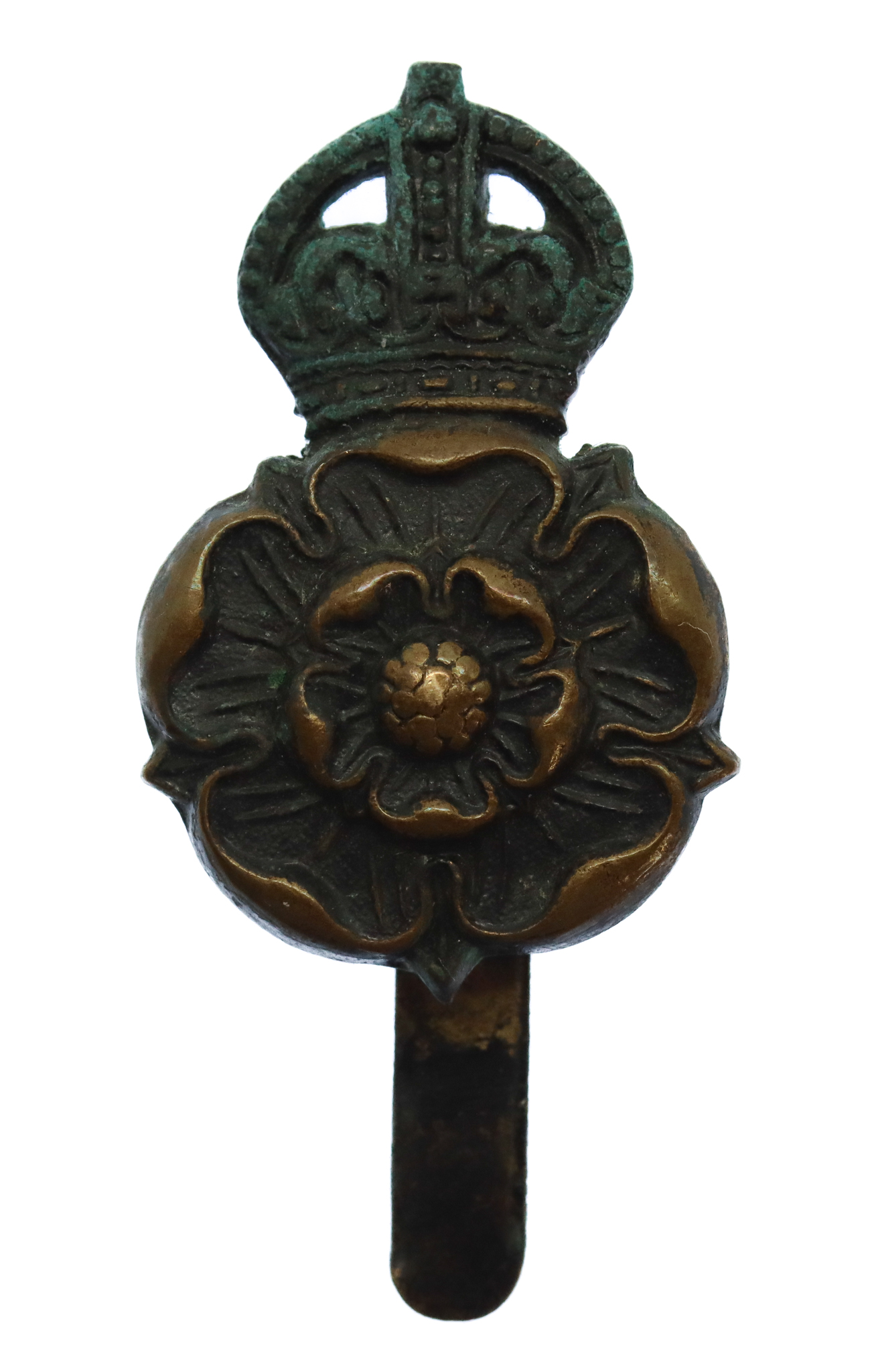 Yorkshire Dragoons Cap Badge - King's Crown