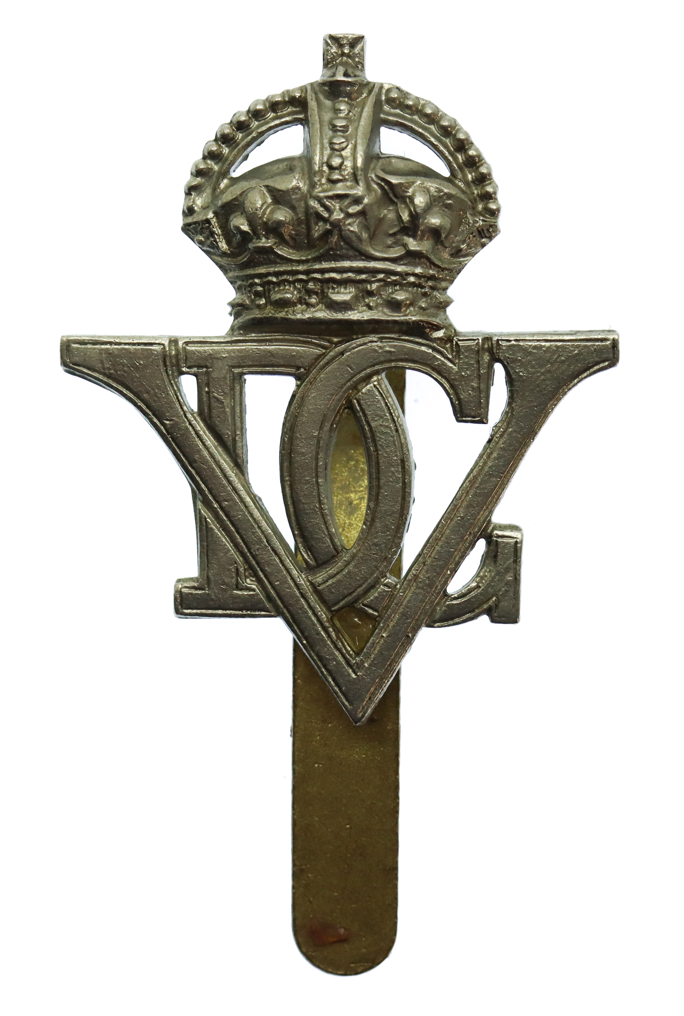 5th (Royal Inniskilling) Dragon Guards Cap Badge - King's Crown