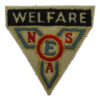 WW2 E.N.S.A. Welfare Cloth Badge
