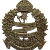 Canadian Intelligence Corps Cap Badge - King's Crown