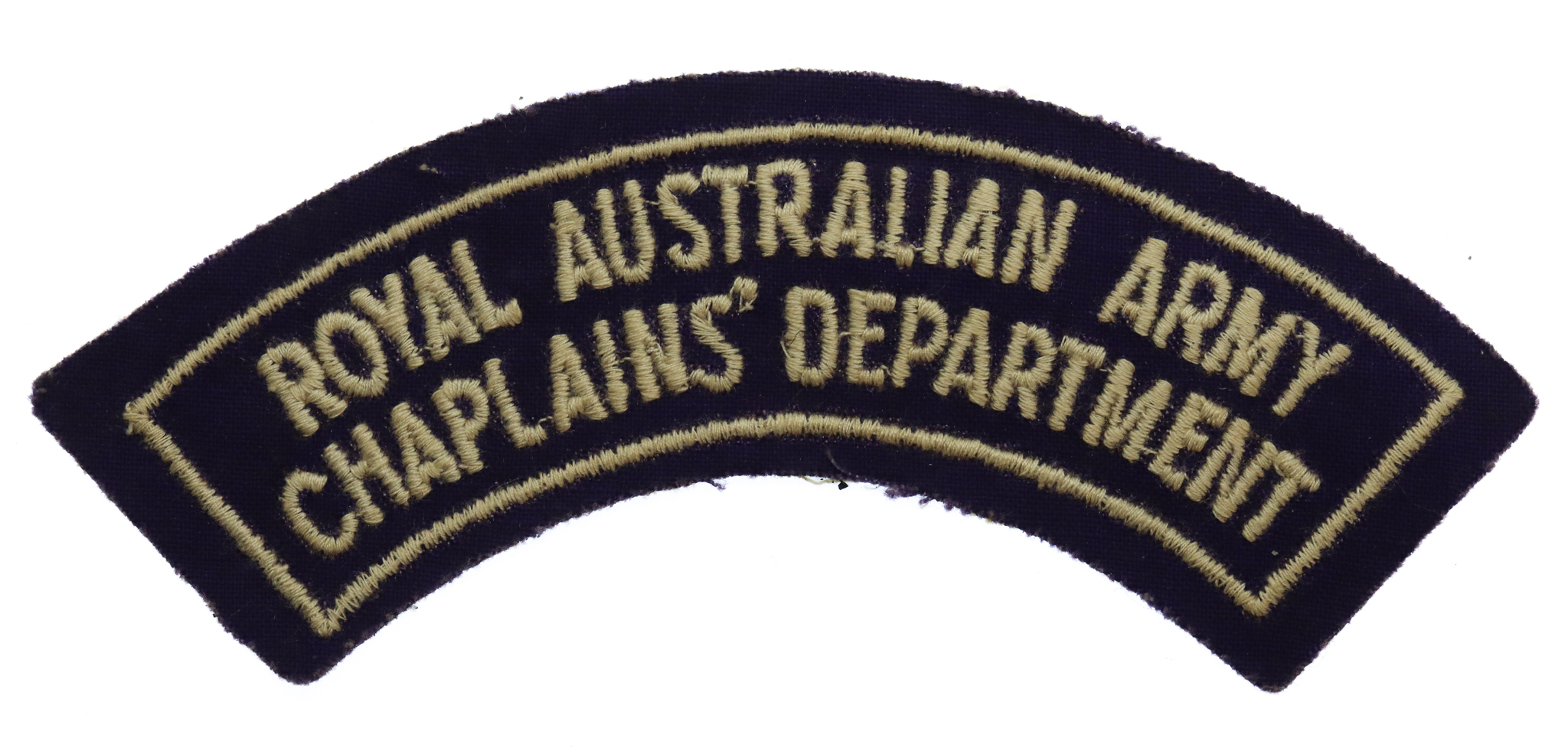 Royal Australian Army Chaplain's Department Cloth Shoulder Title