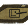 WW2 Royal Tank Regiment (R.T.R.) Printed Sleeve Badge