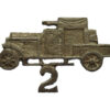2nd Battalion Light Armoured Car Battery (L.A.C.B.) Sleeve Badge