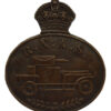 WW1 Royal Naval Air Service (R.N.A.S.) Armoured Car Section Cap Badge