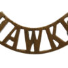 WW1 Hawke Battalion Royal Naval Division (HAWKE) Shoulder Title