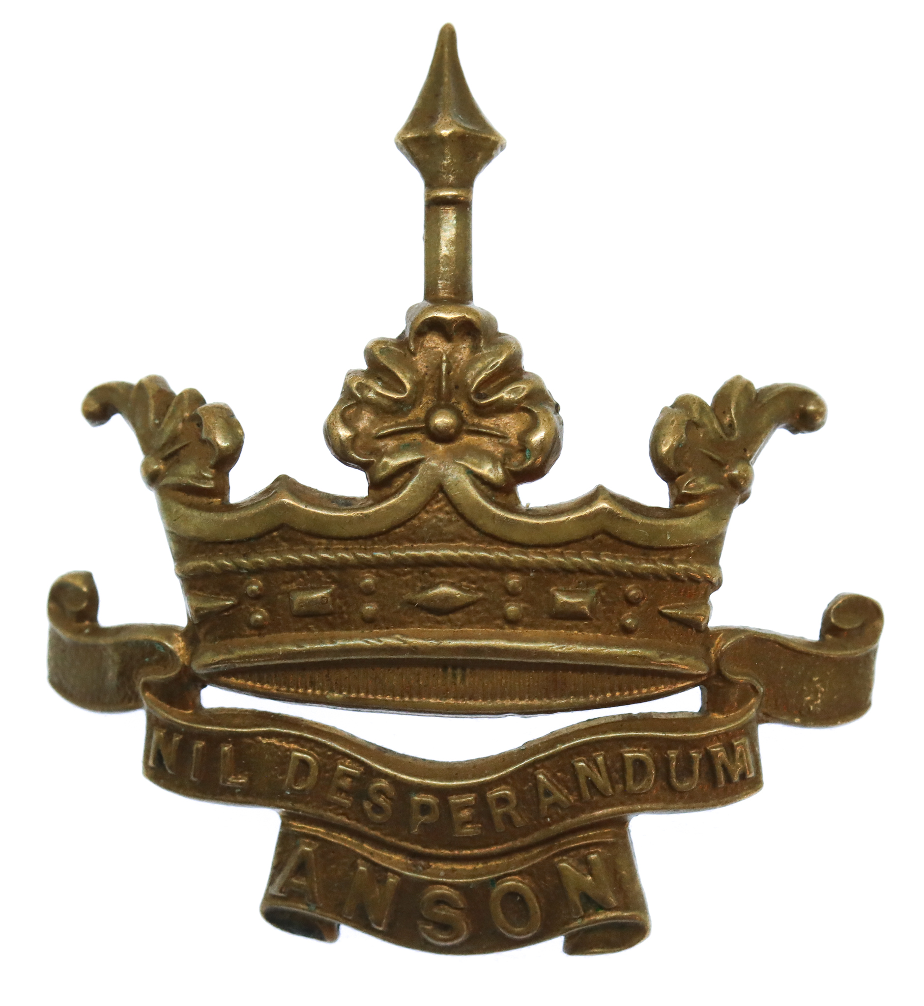 WW1 Anson Battalion Royal Naval Division Cap Badge