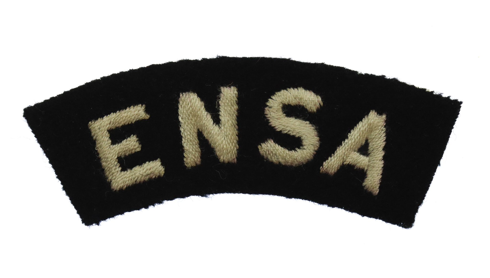 Entertainments National Service Association (ENSA) Cloth Shoulder Title