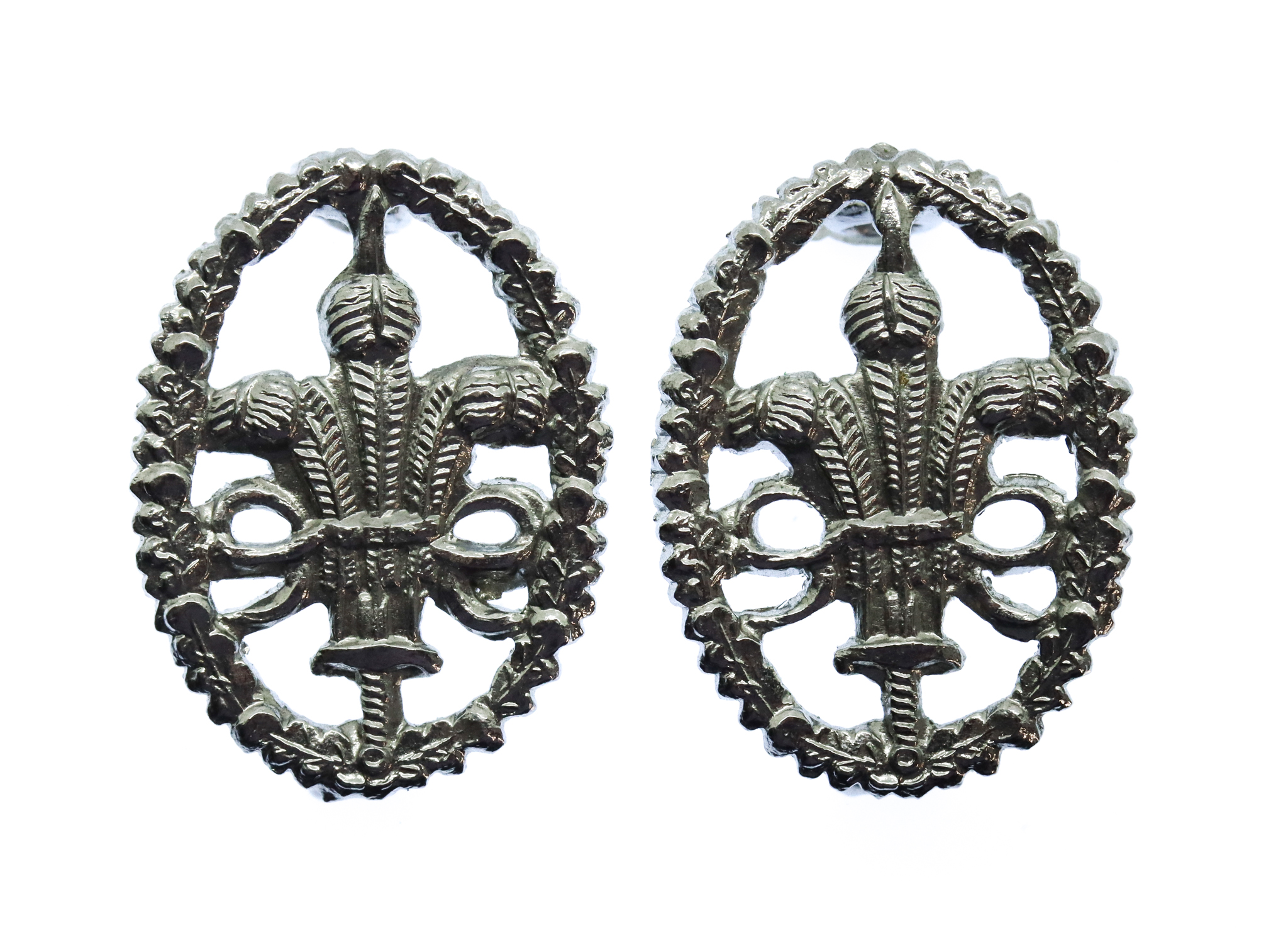 Pair of Cheshire Constabulary Collar Badges