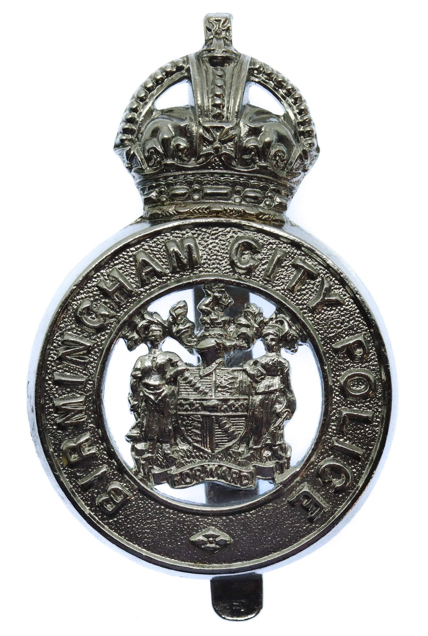Birmingham City Police Cap Badge - King's Crown