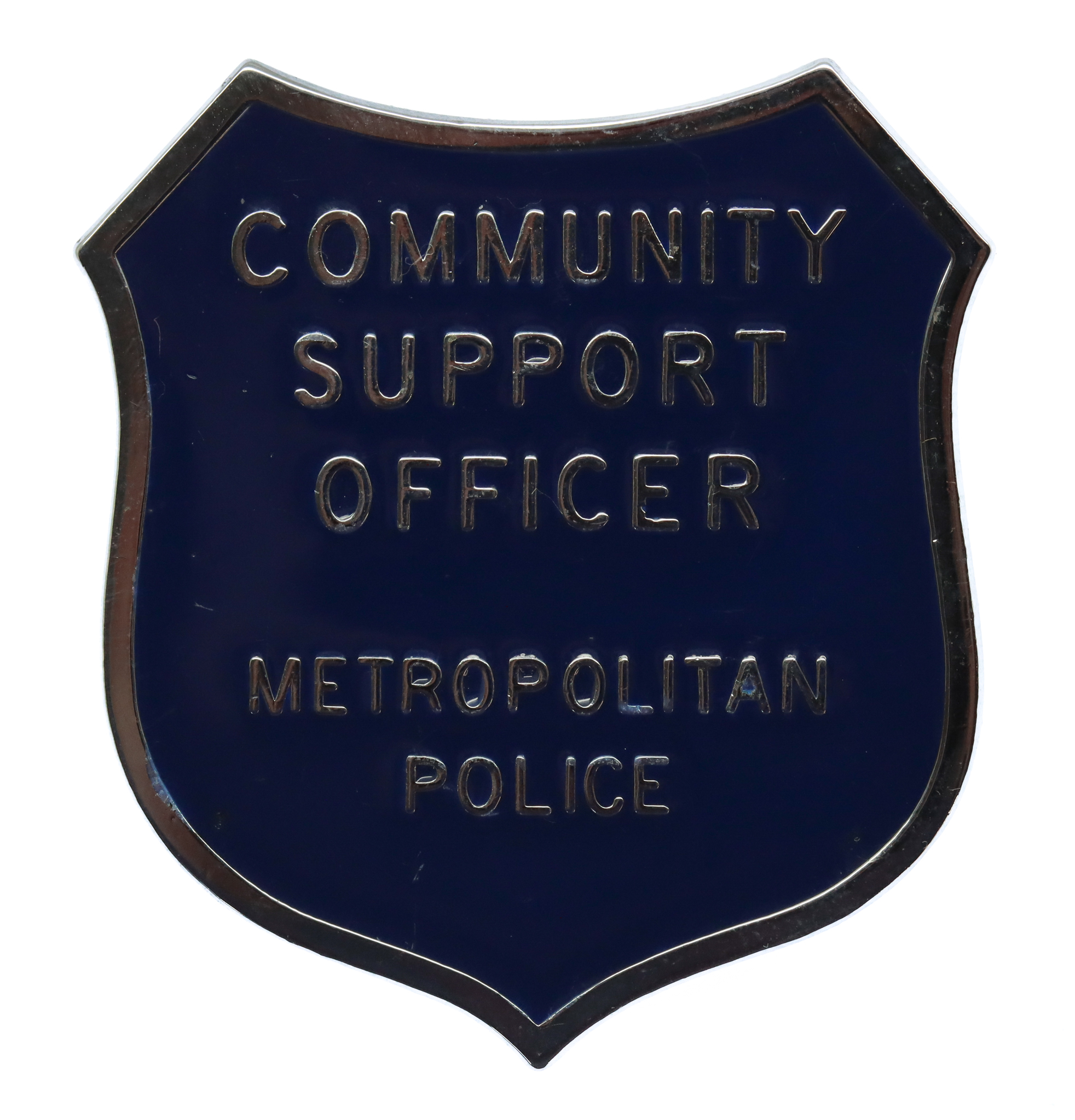 Metropolitan Police Community Support Officer Enamelled Cap Badge