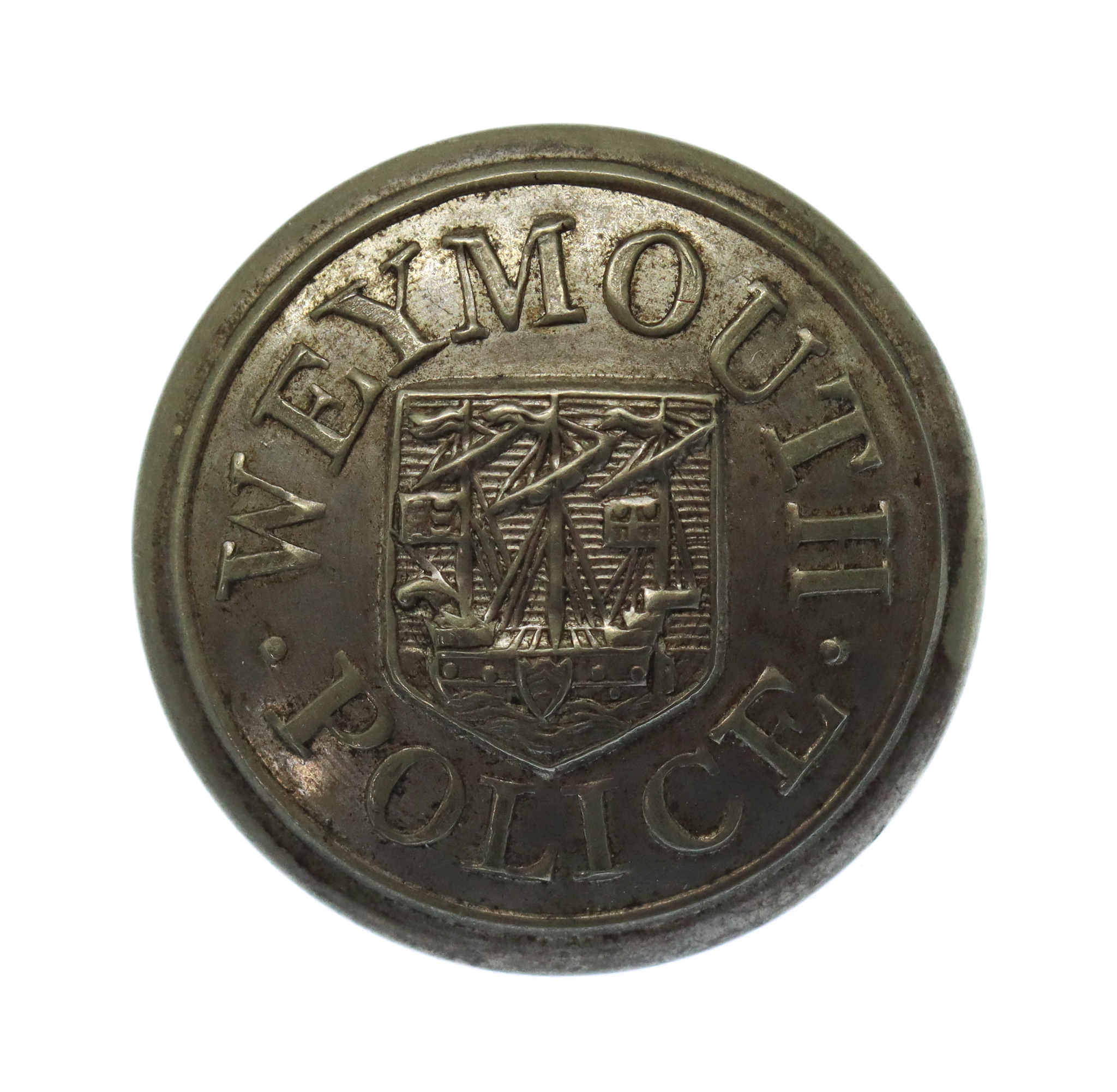 Weymouth & Melcombe Regis Borough Police Coat of Arms Button (24mm)