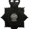 Wolverhampton Police Black Helmet Plate - Queen's Crown